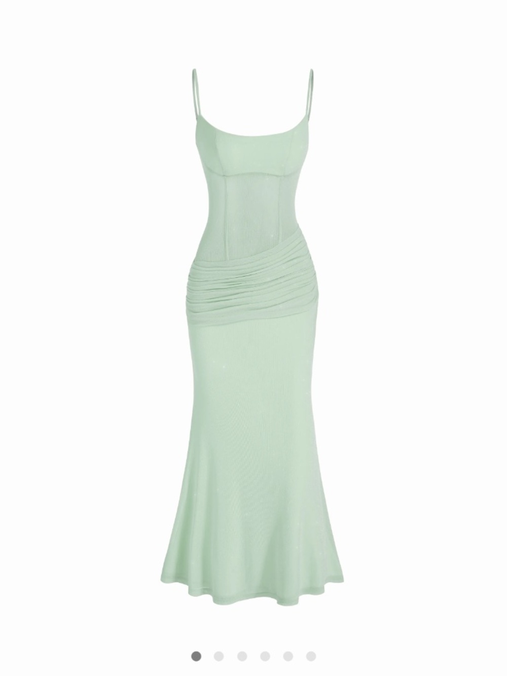 Green cider gown